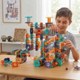 Velká kuličková dráha Fun marble run 334ks