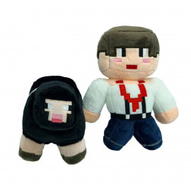 Plyšová hračka Minecraft Panáček Ddotty 19cm