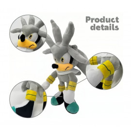 Plyšová hračka Super Sonic Silver 40cm