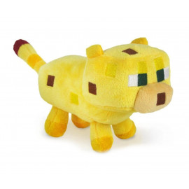 Plyšová hračka Minecraft Ocelot žlutý 22cm