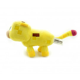 Plyšová hračka Minecraft Ocelot žlutý 22cm