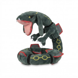 Plyšák Pokémon Rayquaza šedý ohebný 80cm