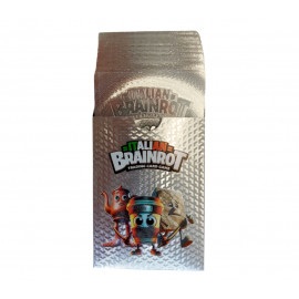 Sběratelské karty Italian Brainrot Exclusive stříbrná edice 55 karet