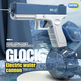Automatická vodní pistole Glock se zásobníky modrá