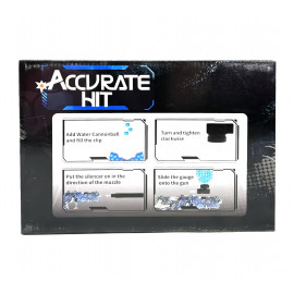 Automatická pistole na gelové kuličky Graffiti