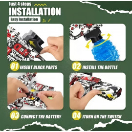 Automatická puška na gelové kuličky Danger