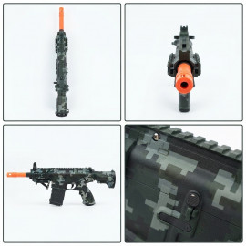 Automatická puška na gelové kuličky Stealth + 500 kuliček