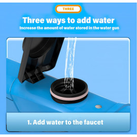 Automatická vodní puška Water game samonapouštěcí 40cm