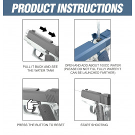 Vodní pistolka MINI 13cm