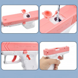 Vodní pistolka MINI růžová 13cm