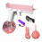 Automatická vodní pistole Spray se zásobníky růžová