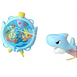 Automatická vodní stříkačka s batohem Žralok