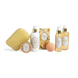 Exkluzivní dárkový wellness set Floral Harmony 8v1