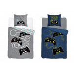 Dětské svítící povlečení Game Over 140x200 cm