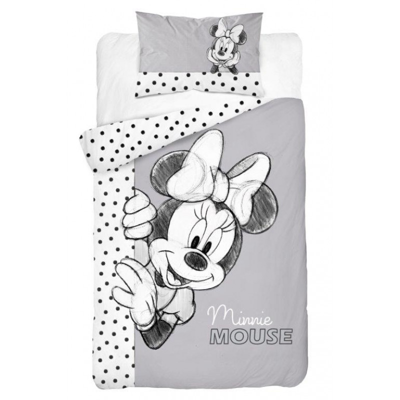 Dětské povlečení Myška Minnie s puntíky 135x100 cm Dětské povlečení Myška Minnie s puntíky 135x100 cm