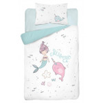 Dětské povlečení Mořská panna 135x100 cm