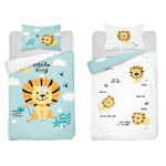 Dětské bambusové povlečení Little King 135x100cm Dětské bambusové povlečení Little King 135x100cm