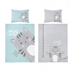 Dětské povlečení Kočička 135x100 cm