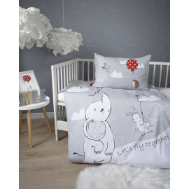 Dětské povlečení Sloník 135x100 cm