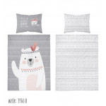 Dětské povlečení Medvídek indián 135x100 cm