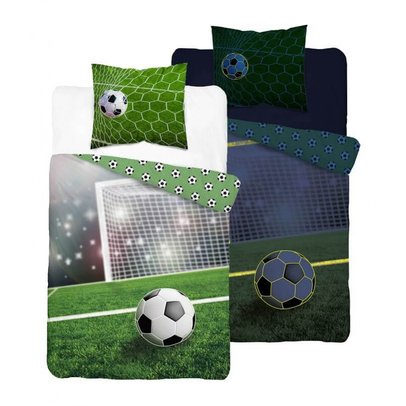 Dětské svítící povlečení Fotbal 140x200 cm