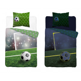 Dětské svítící povlečení Fotbal 140x200 cm
