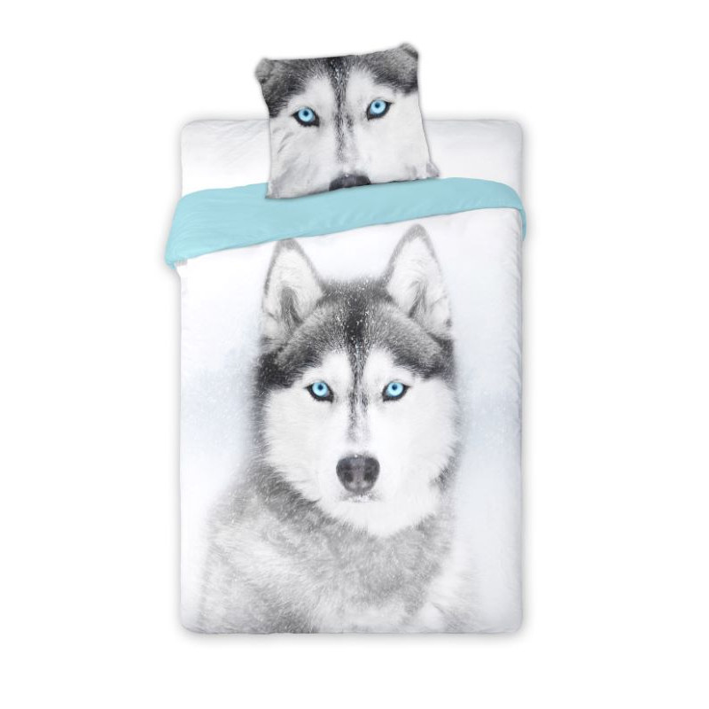 Dětské povlečení Husky 140x200 cm