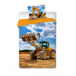 Dětské povlečení Bagr 140x200 cm