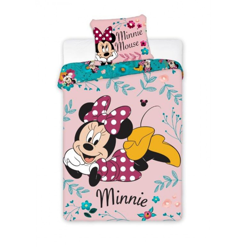 Dětské povlečení Minnie Mouse 140x200 cm Dětské povlečení Minnie Mouse 140x200 cm