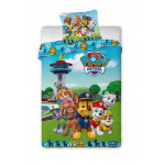 Dětské povlečení Tlapková Patrola - modrá 140x200 cm