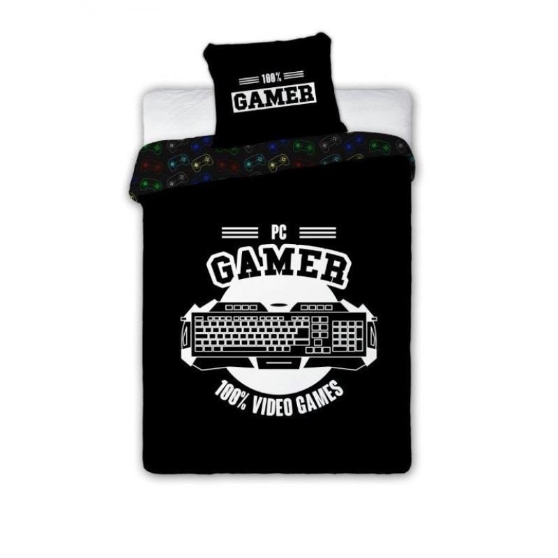 Dětské povlečení PC Gamer 140x200 cm