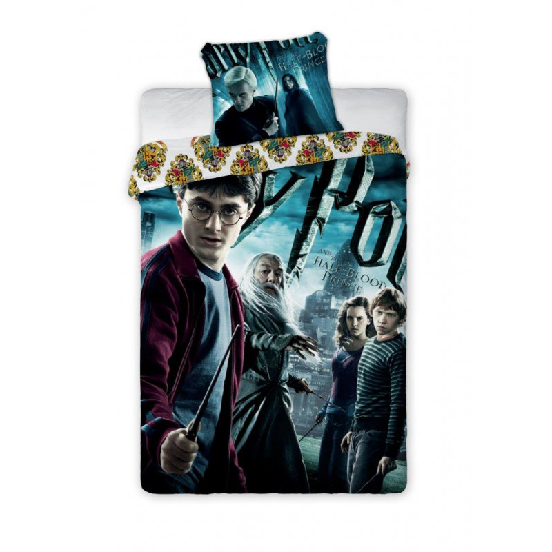 Dětské povlečení Kouzelník Harry Potter 140x200 cm