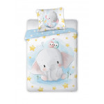 Dětské povlečení Slůňátko 135x100 cm