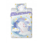 Dětské povlečení Zajíček 135x100 cm