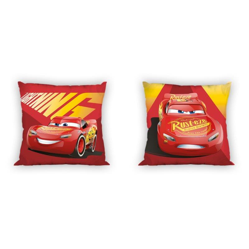 Dětský povlak na polštář Cars 40x40 cm Dětský povlak na polštář Cars 40x40 cm