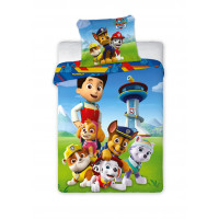 Dětské povlečení Tlapková Patrola - modrá 135x100 cm