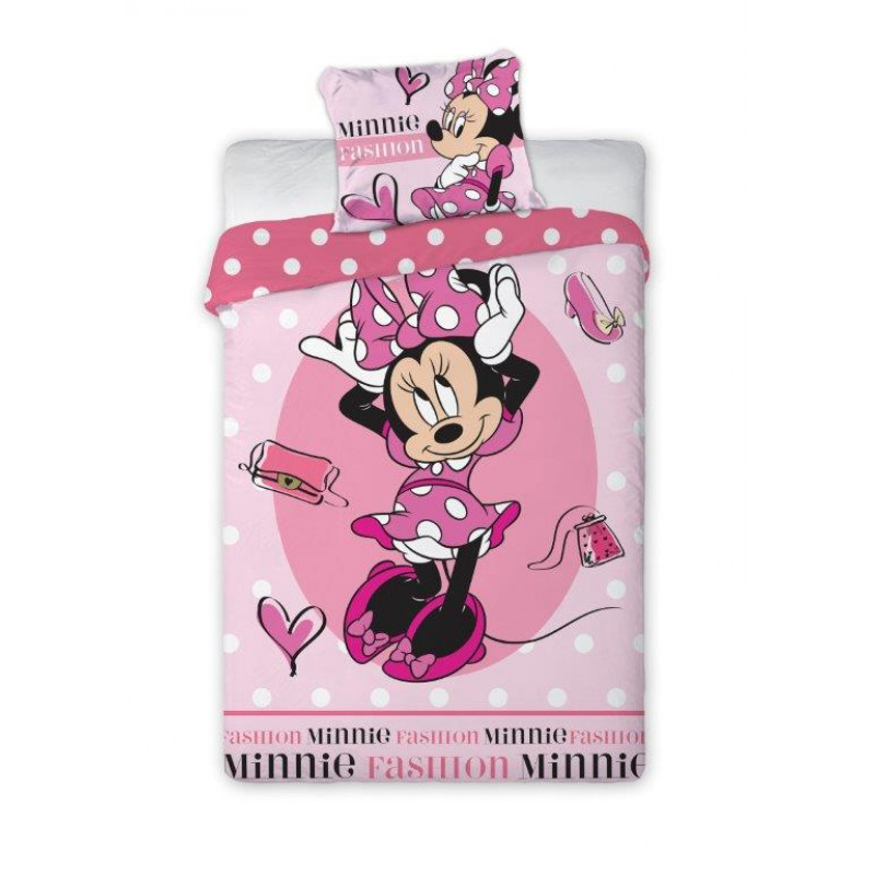 Dětské povlečení Minnie fashion 140x200 cm Dětské povlečení Minnie fashion 140x200 cm