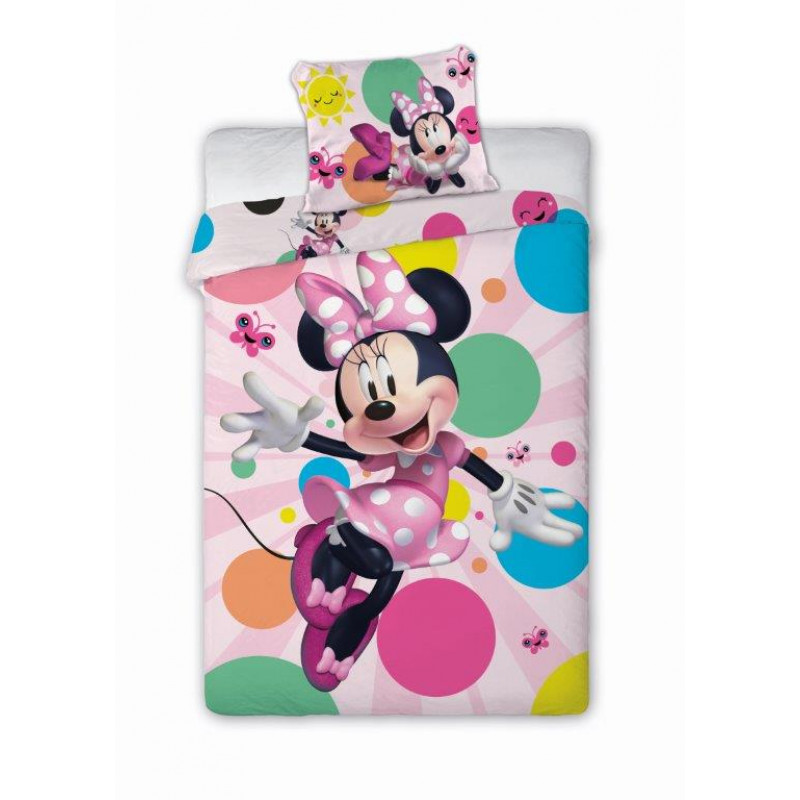Dětské povlečení Myška Minnie 140x200 cm Dětské povlečení Myška Minnie 140x200 cm