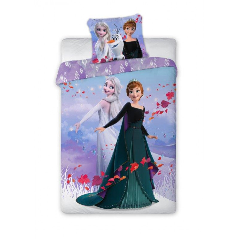 Dětské povlečení Anna a Elsa 2 140x200 cm Dětské povlečení Anna a Elsa 2 140x200 cm