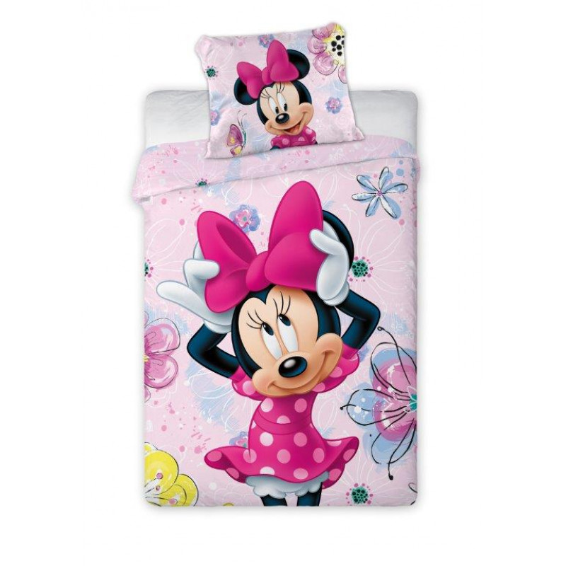 Dětské povlečení Veselá Myška Minnie 140x200 cm Dětské povlečení Veselá Myška Minnie 140x200 cm