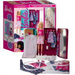 Panenka Barbie šatní skříň s šicími doplňky 29cm
