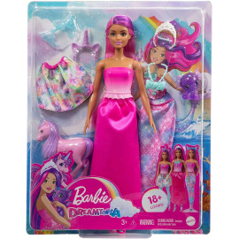 Panenka Barbie Dream pohádkové oblečky 30cm
