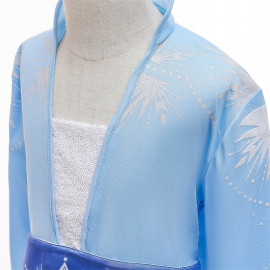 Dětský kostým ELSA s copánkem 98-104 S