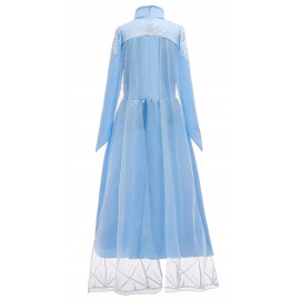 Dětský kostým ELSA s copánkem 98-104 S