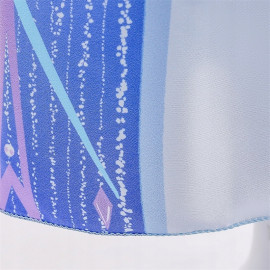 Dětský kostým ELSA s copánkem 98-104 S