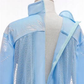 Dětský kostým ELSA s copánkem 98-104 S