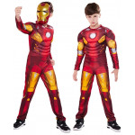 Dětský kostým Svalnatý Iron man s maskou 98-110 S