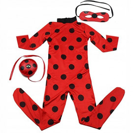 Dětský kostým Beruška s parukou a doplňky 122-128 L