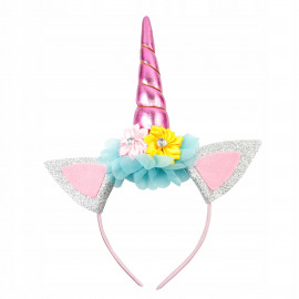 Dětský kostým Duhový jednorožec s křídly