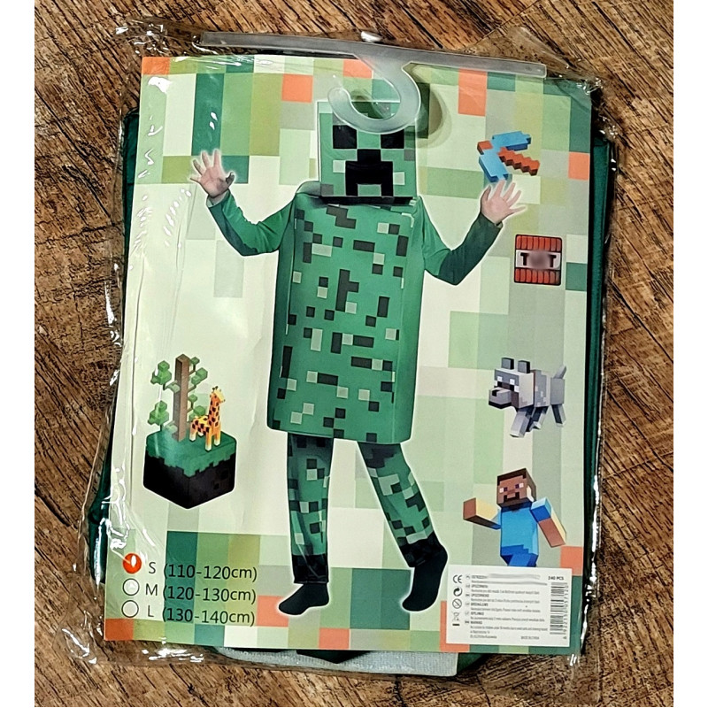 Costume carnevale minecraft store